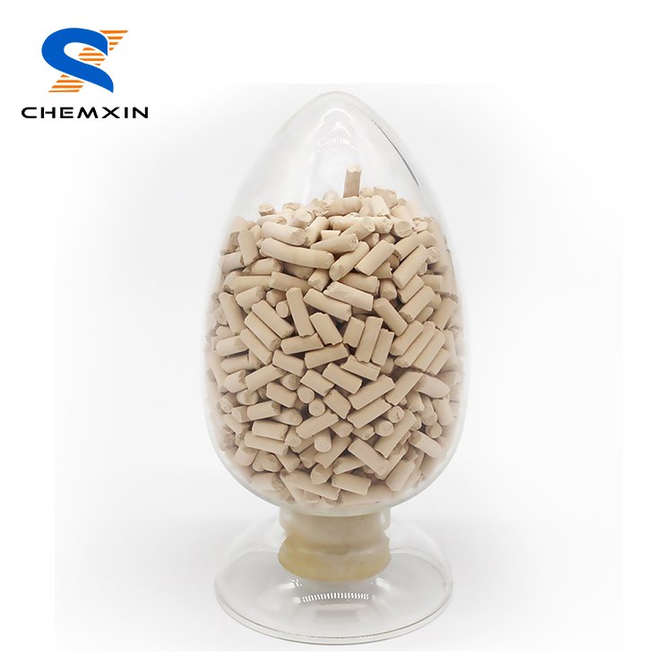 Chemxin synthetic zeolite 4a molecular sieve adsorbent 3-5 mm for biogas moisture removal equal to Siliporite NK10B