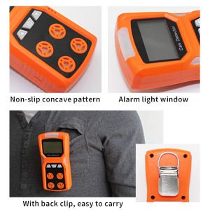 RCXAZ Portable 4 In 1 Gas Detector Sensor Composite Handheld Alarm oxygen meter Multi-Purpose Explosive Gas Analyzer