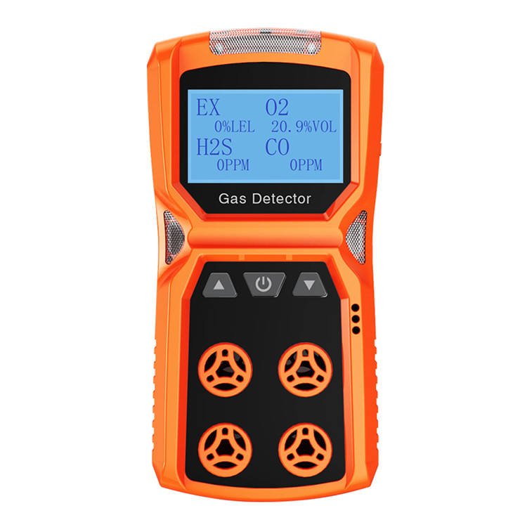 RCXAZ Portable 4 In 1 Gas Detector Sensor Composite Handheld Alarm oxygen meter Multi-Purpose Explosive Gas Analyzer