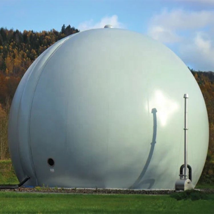 Flexible Double Membrane Gas Tank for Biogas Project