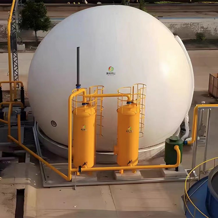 Flexible Double Membrane Gas Tank for Biogas Project