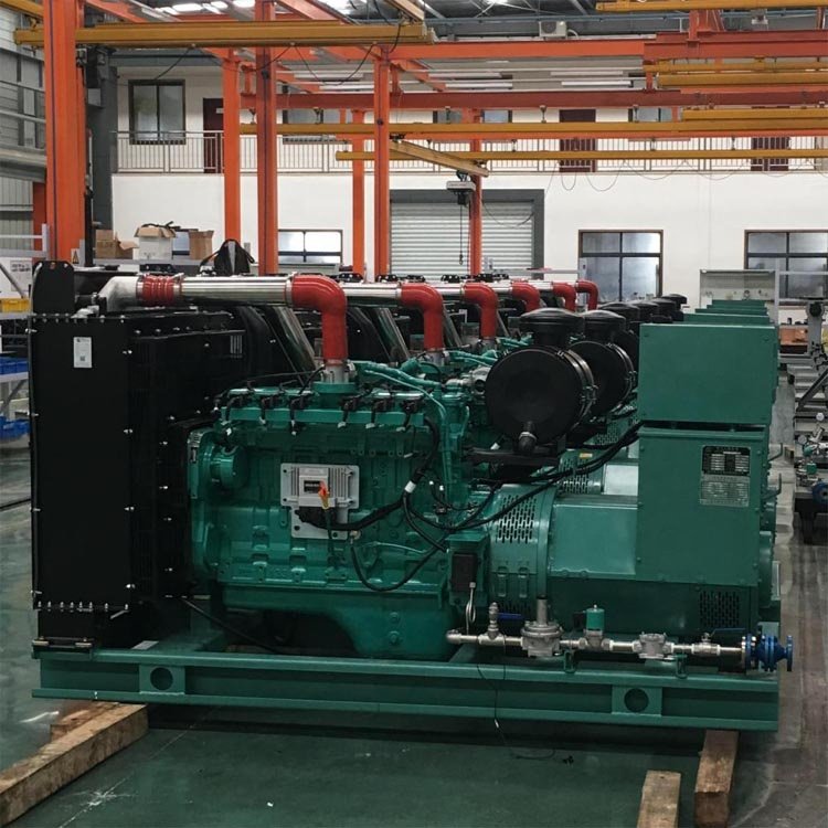 Hot Sale Gas Turbine Generator CHP generator Natural 80kW 6BTAA5.9-T Price 100kVA Biogas Generator
