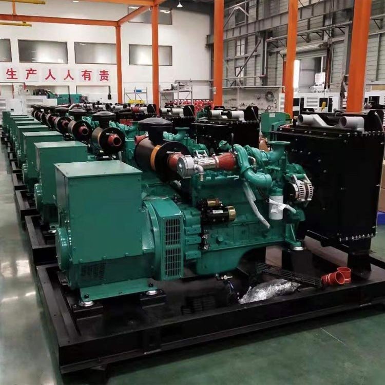 Hot Sale Gas Turbine Generator CHP generator Natural 80kW 6BTAA5.9-T Price 100kVA Biogas Generator