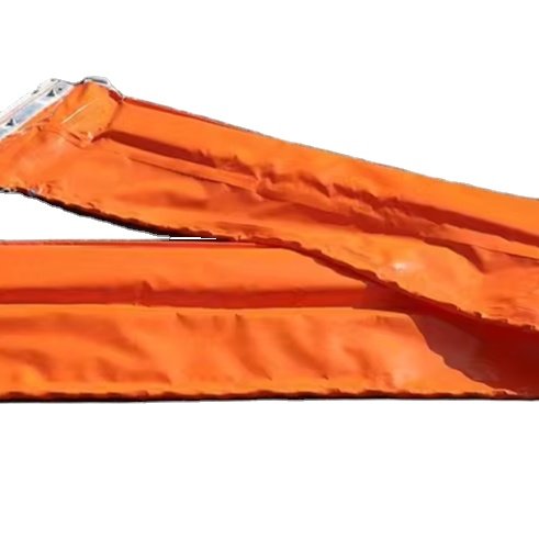 PVC solid float type environmental protection sludge screen fence for oil spill