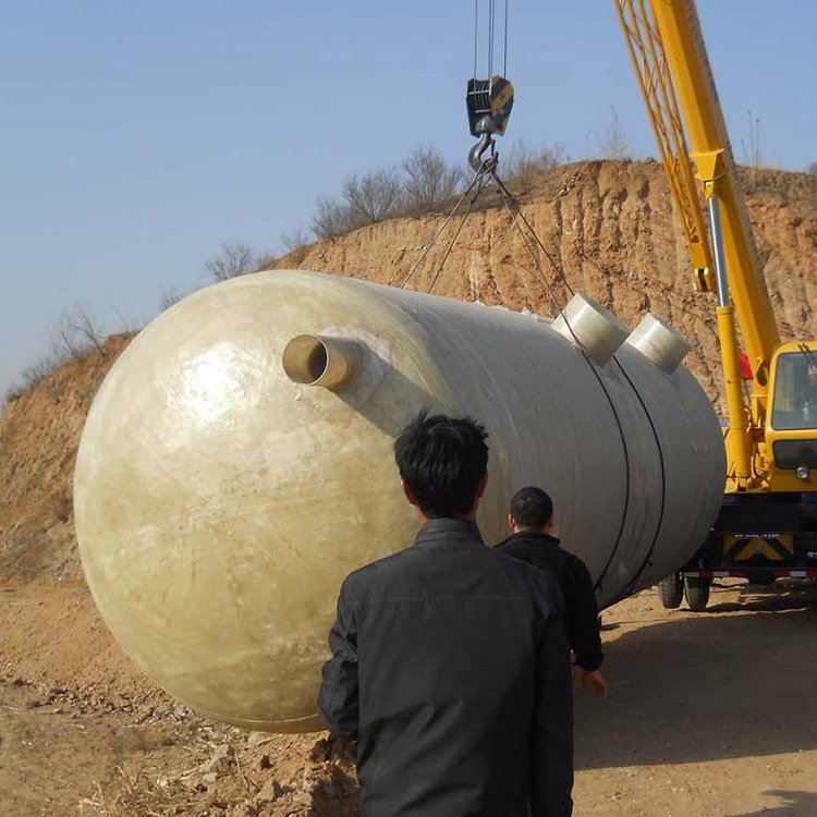 Fiberglass Plastic Frp Grp Mini Small Large Size Household Fiber Septic Tank Toilet Biogas