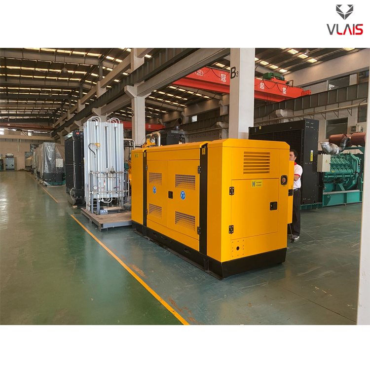 VLAIS Natural gas generators 30KW 37.5KVA super silent house use brushless all copper alternator water-cooled good quality
