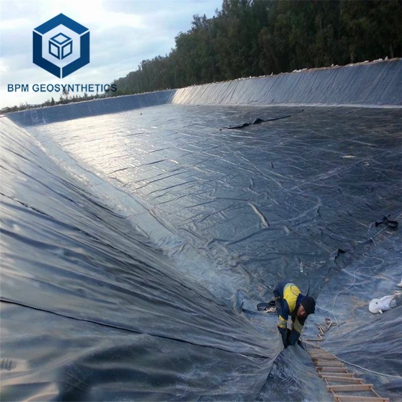 Fish Pond Liners Geomembrane Fish Preformed Ponds Extra Large HDPE Pond Liner 1.0mm HDPE Geomembrane Price