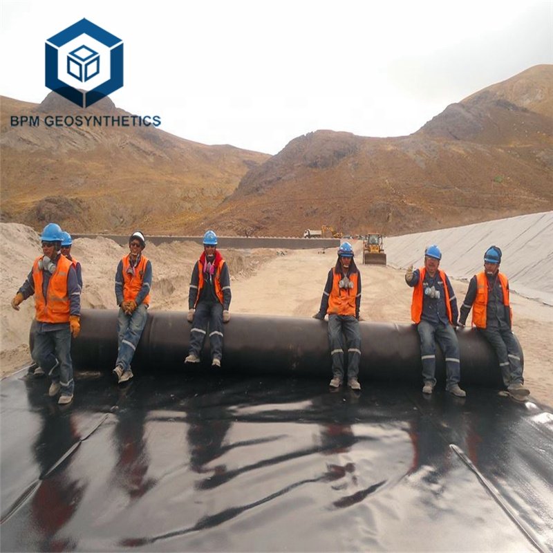 Fish Pond Liners Geomembrane Fish Preformed Ponds Extra Large HDPE Pond Liner 1.0mm HDPE Geomembrane Price