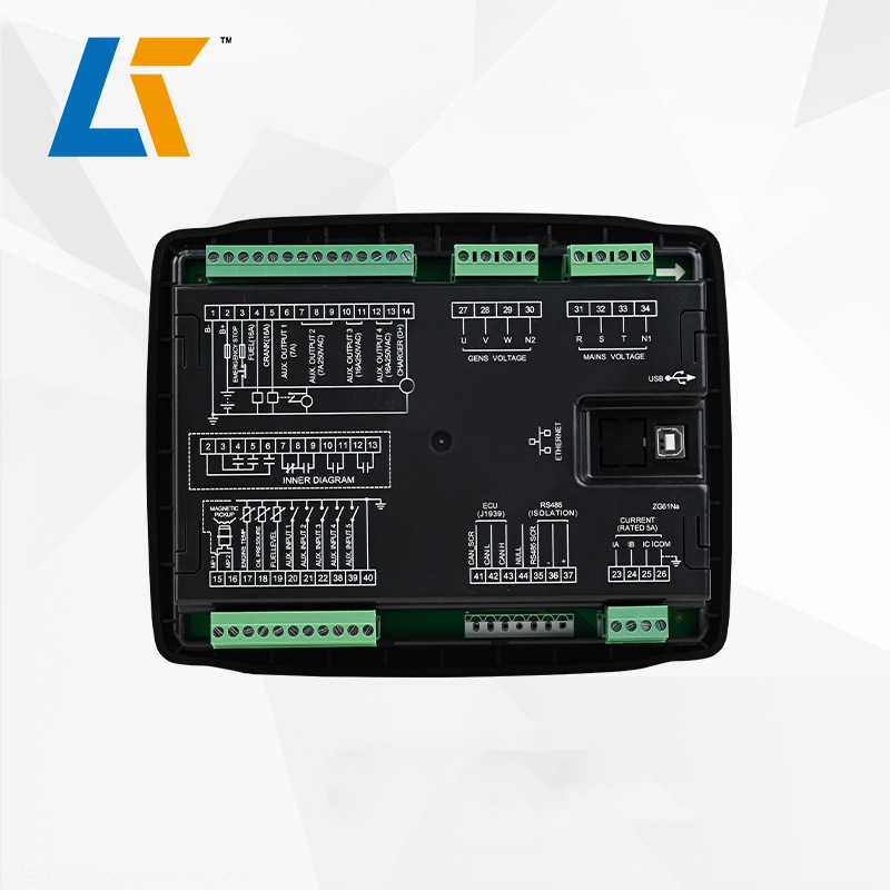 Deepsea controller DSE6120 self-starting control module LCD display diesel generator control