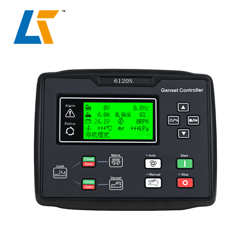 Deepsea controller DSE6120 self-starting control module LCD display diesel generator control