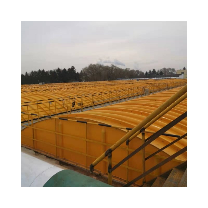 Waste Water Plant Frp Pultrusion Cover Floor Sewage Biogas Cover Plate Cable Trench Frp Plate Cover
