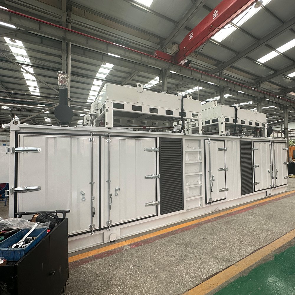 CNG LPG Hydrogen Biogas Propane Chlorine Natural Gas Turbine Generators Set Generation Equipment Genset Silent Gas Generator