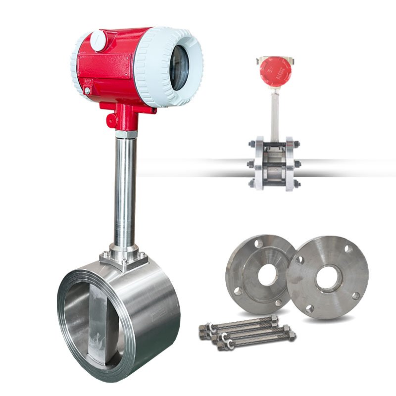 High accuracy vortex flow transmitter compressor air flow meter