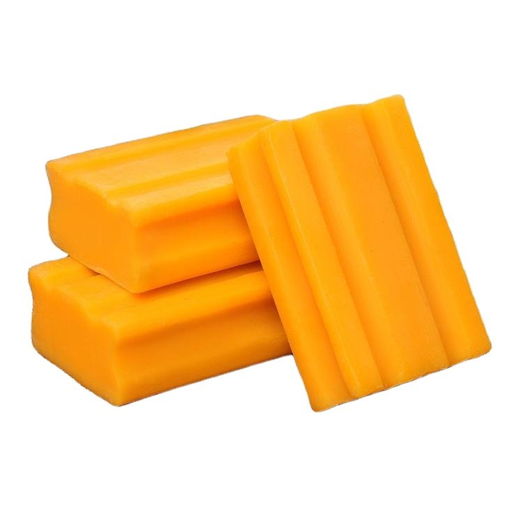 High TFM 40%-70% Yellow Laundry natural custom logo organic laundry soap bar