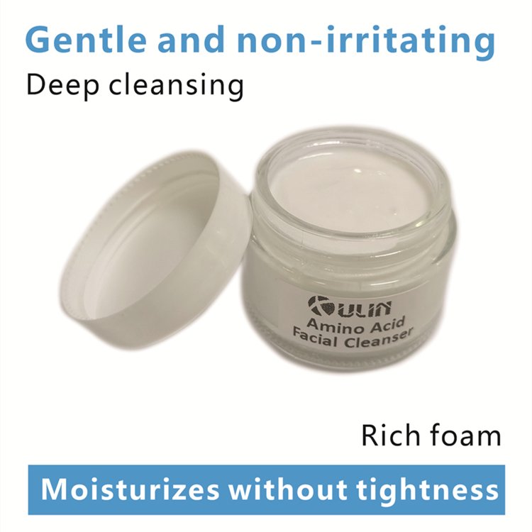 ODM Customized Portable Adult Skincare Moisturizing Gel Foam Cream Organic Amino Acid Facial Cleanser Facial Cleaning