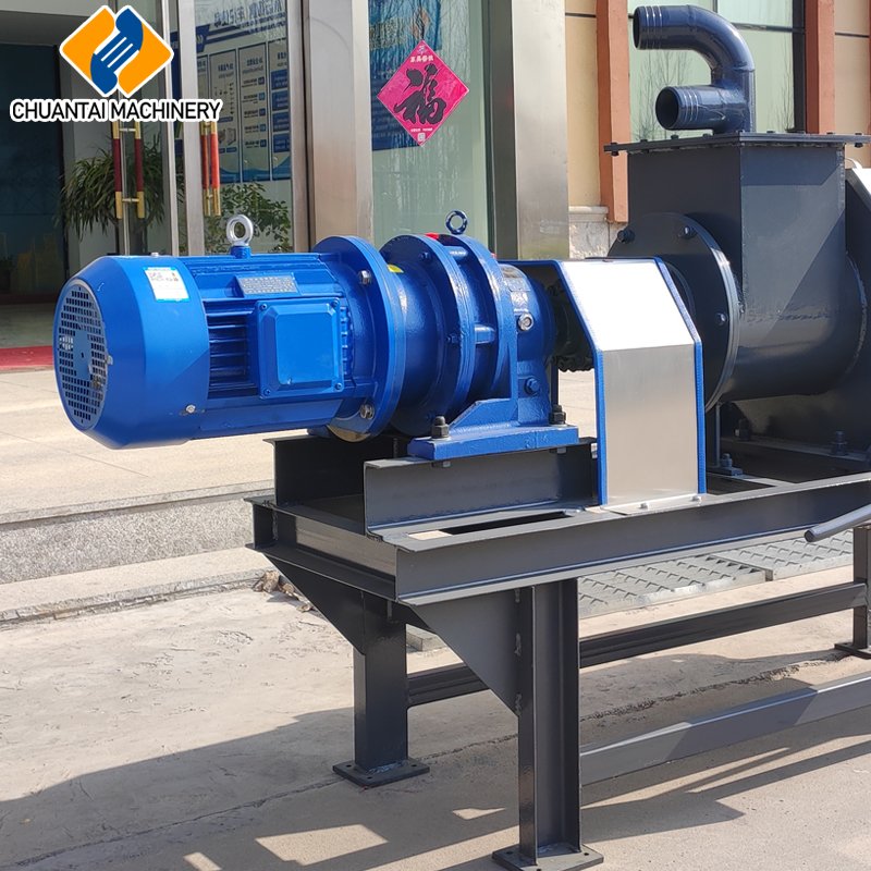 China Made High Quality Cow Dung Cleaning Machine/Animal Manure Dewatering Equipment/Solid-liquid Separator