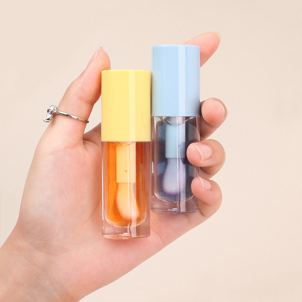 Oem manufacturers cruelty free fat coconut glossy blush oil vibrant nourishing long lasting moisturizing lip plumper blush oil
