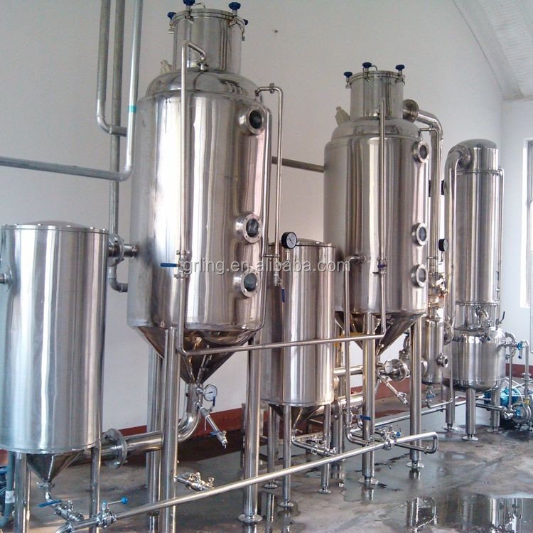 Ethanol solution Organic Solvent Recovery equipment External Circulating Evaporator