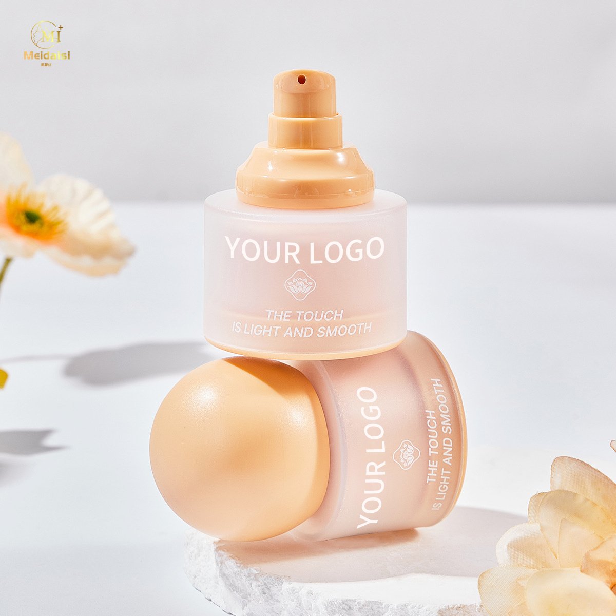 Private Label Moisture Matte Foundation Oil Control Hydrating Sweatproof Matte Concealer Liquid Foundation SPF50