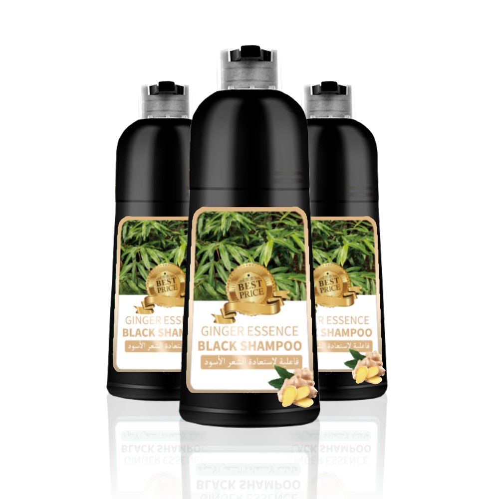 JP Natural Cosmetic Organic Strengthen hair root Ginger Shampoo for men and women