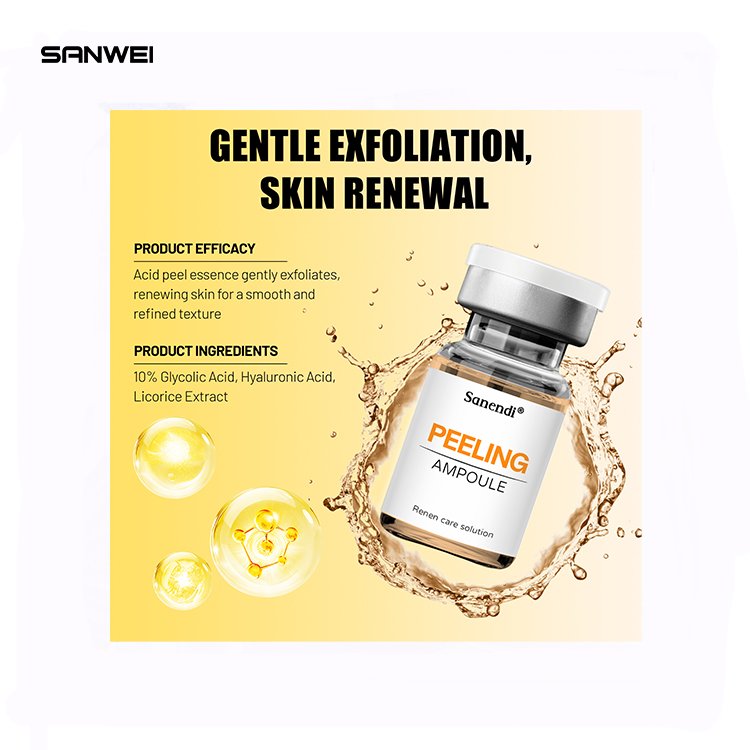 sanendi jetcare OEM ODM 7ml Serum Private Label Sodium Hyaluronate Essence for Face WhiteningHyaluronic Acid