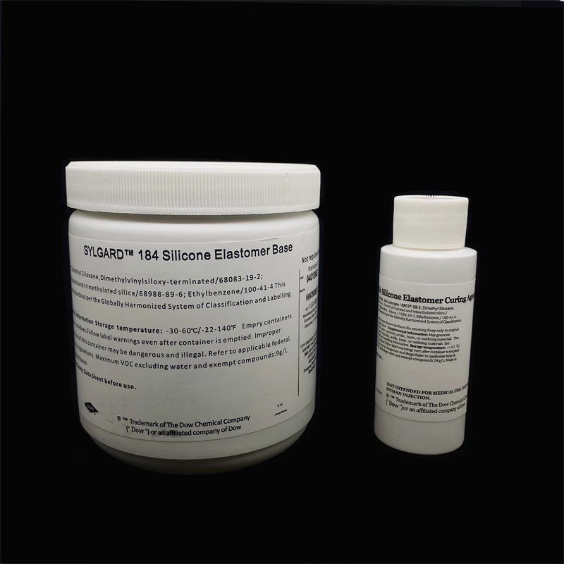 Dow Corning DC184 Optical adhesive Dow Corning PDMS silicone rubber SYLGARD 184 organic silicone clear adhesive