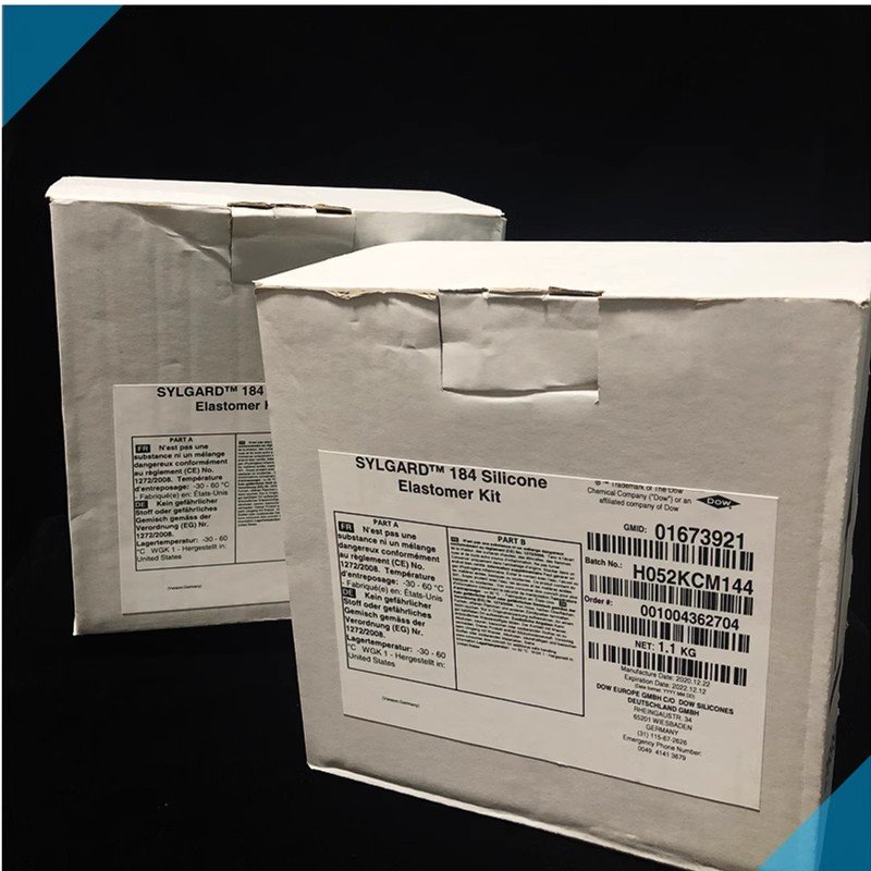 Dow Corning DC184 Optical adhesive Dow Corning PDMS silicone rubber SYLGARD 184 organic silicone clear adhesive