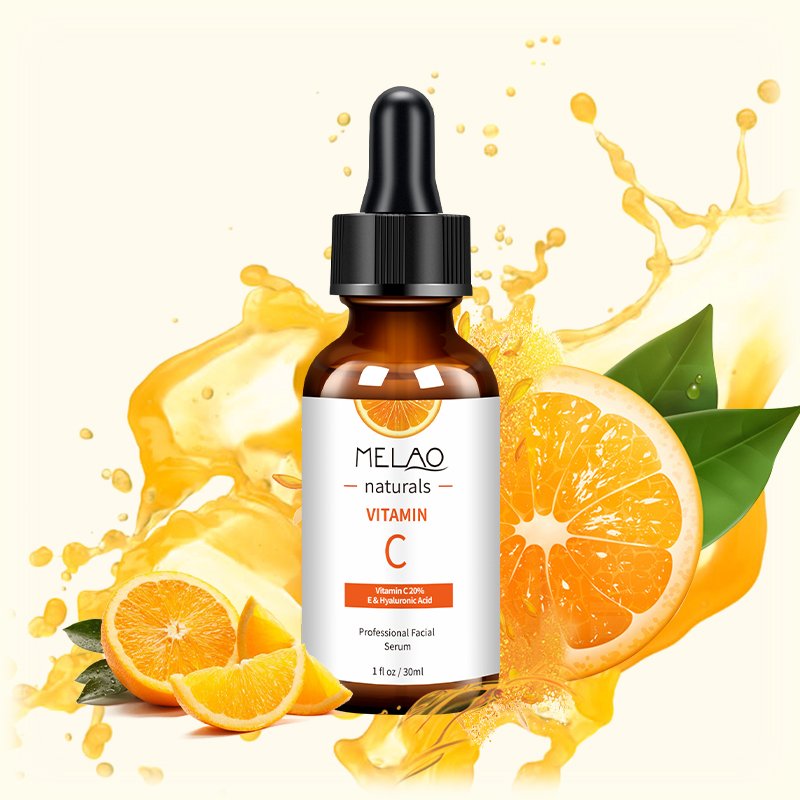 New Design Private Label Organic Whitening Brightening Anti Wrinkle Vitamin C Face Serum