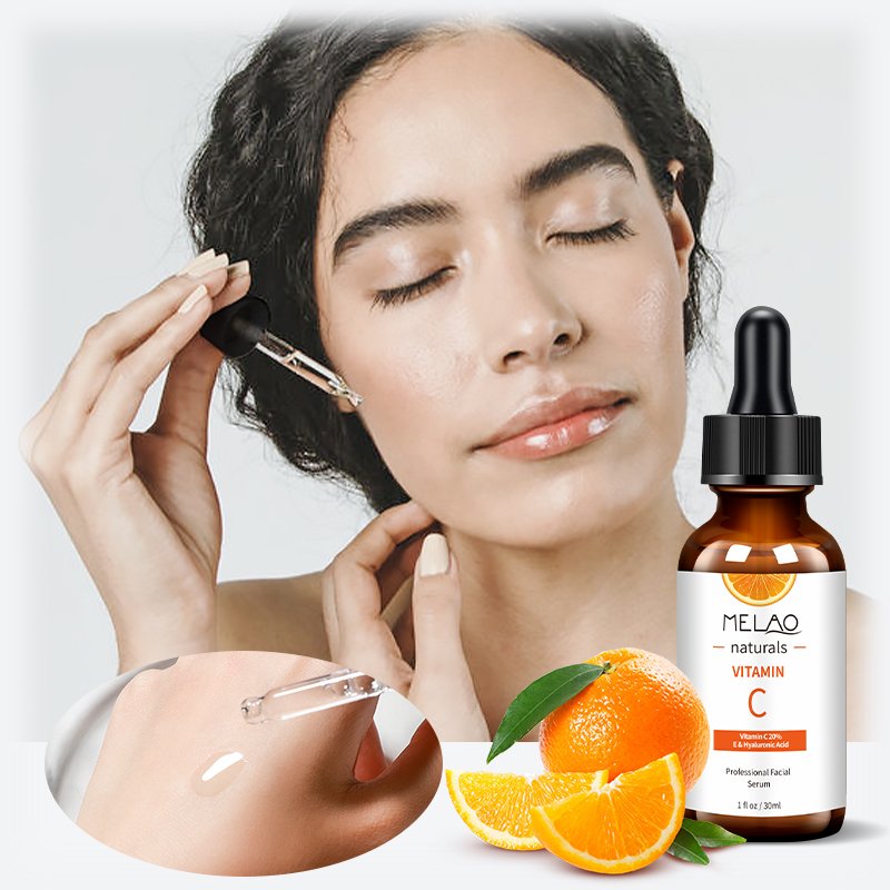 New Design Private Label Organic Whitening Brightening Anti Wrinkle Vitamin C Face Serum