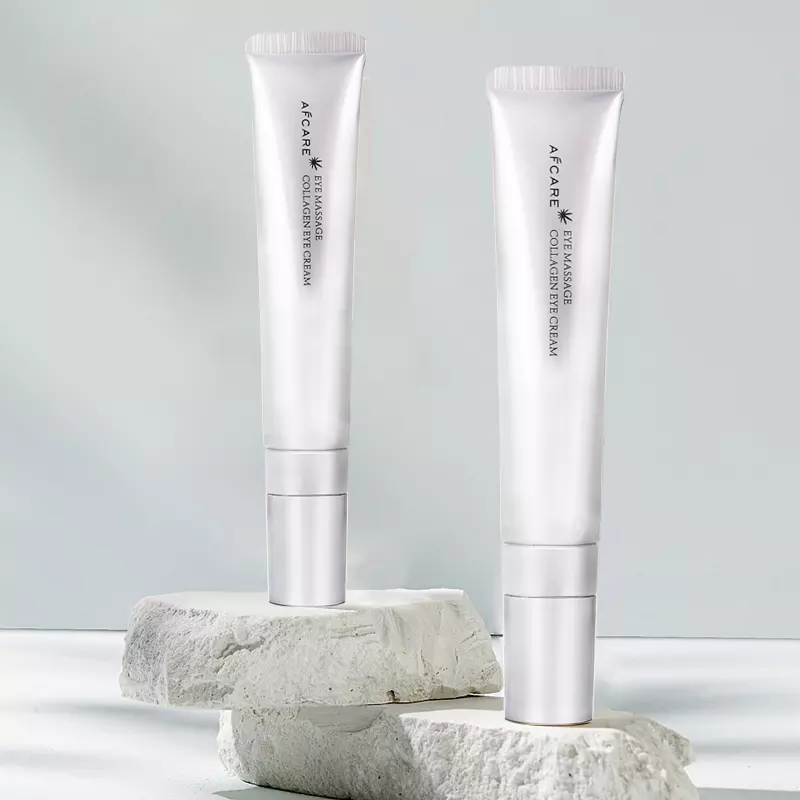 Applicator Eye Cream Tube With Massage Applicator Anti-Puffiness and Collagen Organic Under Eye Cream Private Labelling