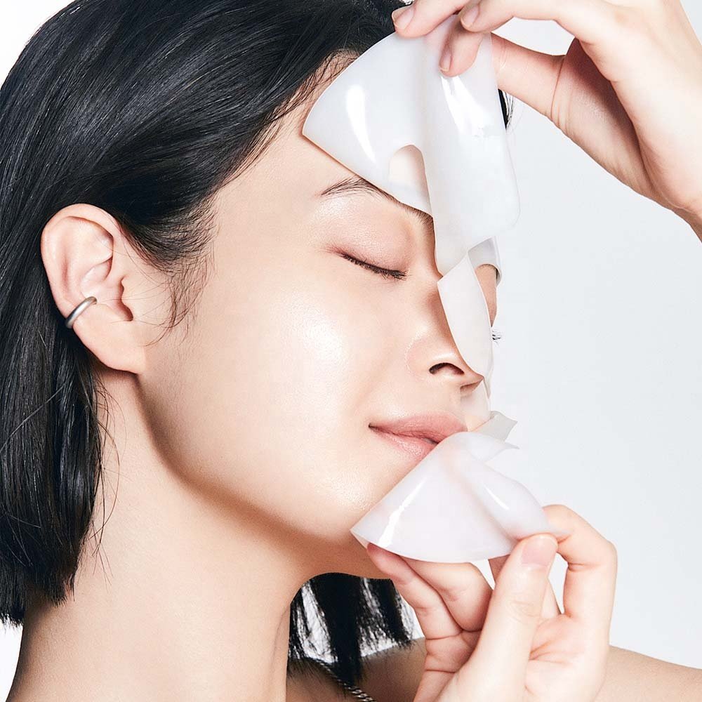 Low Molecular Bio-Collagen Face Mask Lifting Firming Moisturizing Overnight Glowing Overnight Mask 34g