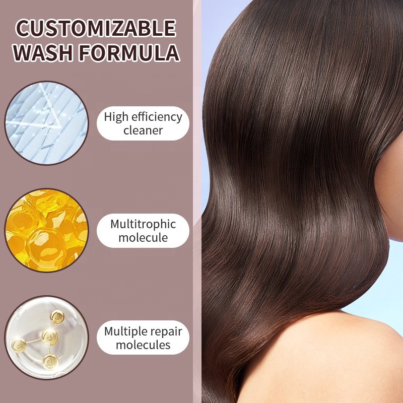 Oem Custom Champoo Hair Wash Afro Shampos Sulphate Free Organic Shampoo And Conditioner Hair Care Argan Oil