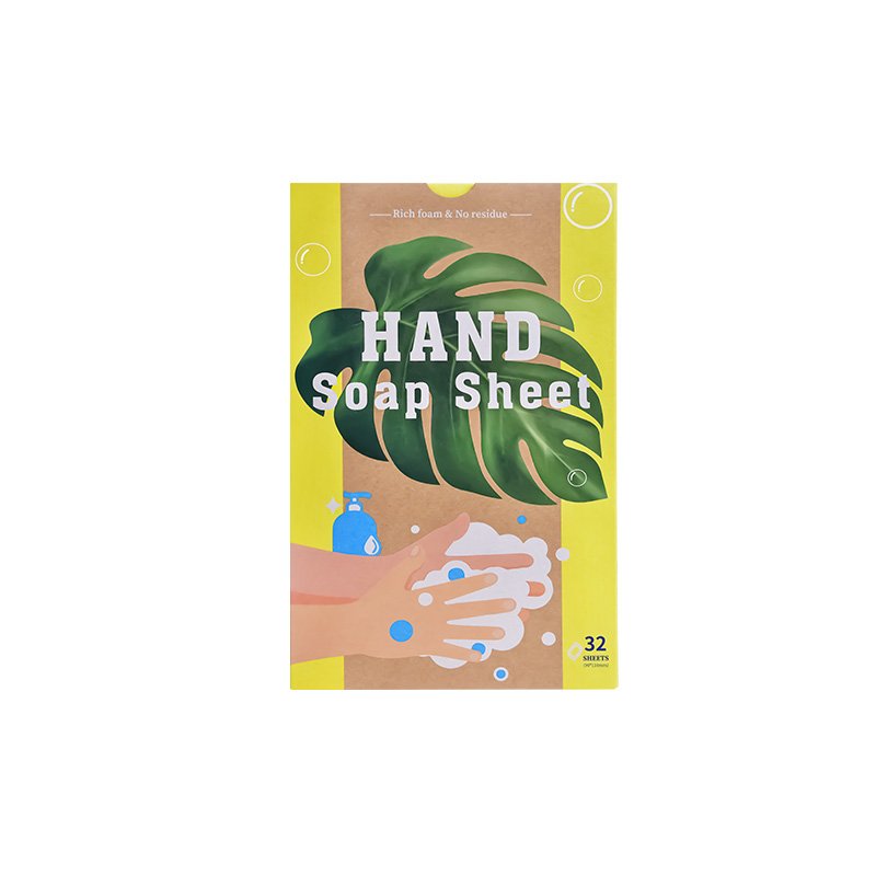 Organic Hand Soap Tablets Hand Washing Paper Soap For To Go