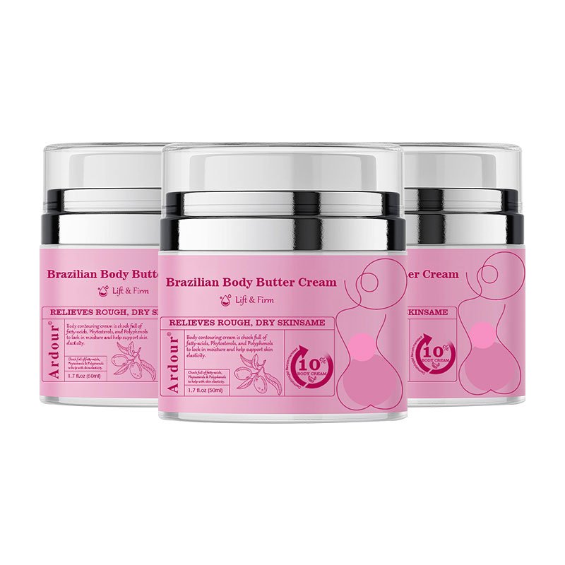 Helps Reduce the Appearance of Cellulite for a Lifted and Firm-looking Derriere Brazilian Body Butter Cream