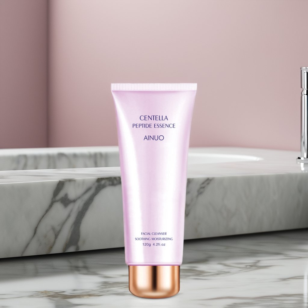 Private Label Oem Deep Cleansing Organic Natural Skincare Centella Exfoliating Hydrating Facial Cleanser Face Wash
