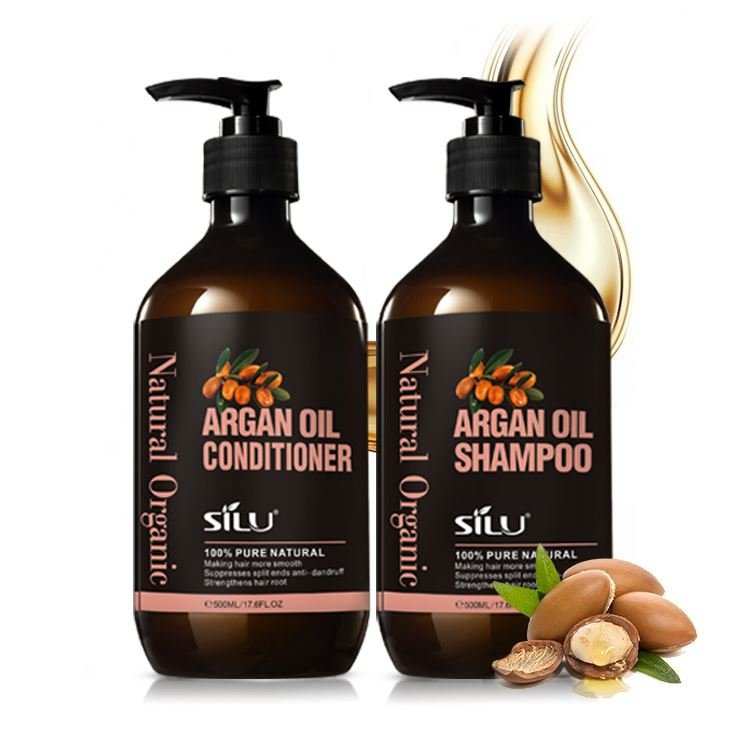 Best Selling private label Organic Argan Oil Nourishing hair shampoo for Men and Women