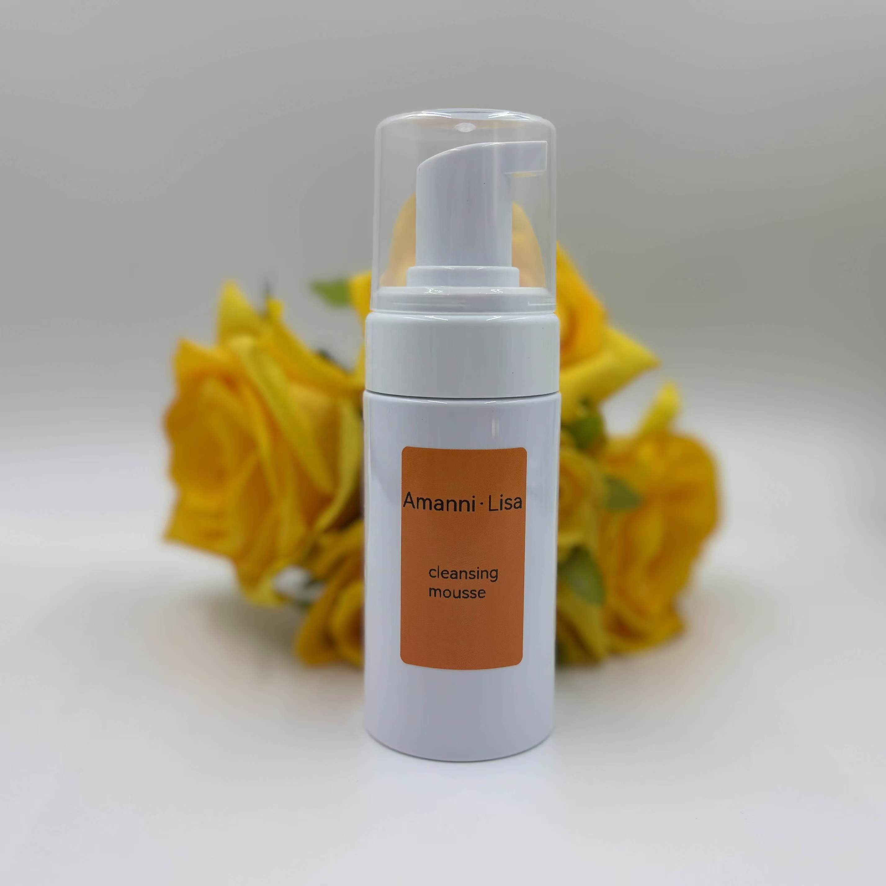 Hot Sale Gentle Refreshing Facial Cleanser Vitamin C Amino Acid Mousse Foaming Face Wash Organic Vegan Whitening Moisturizer