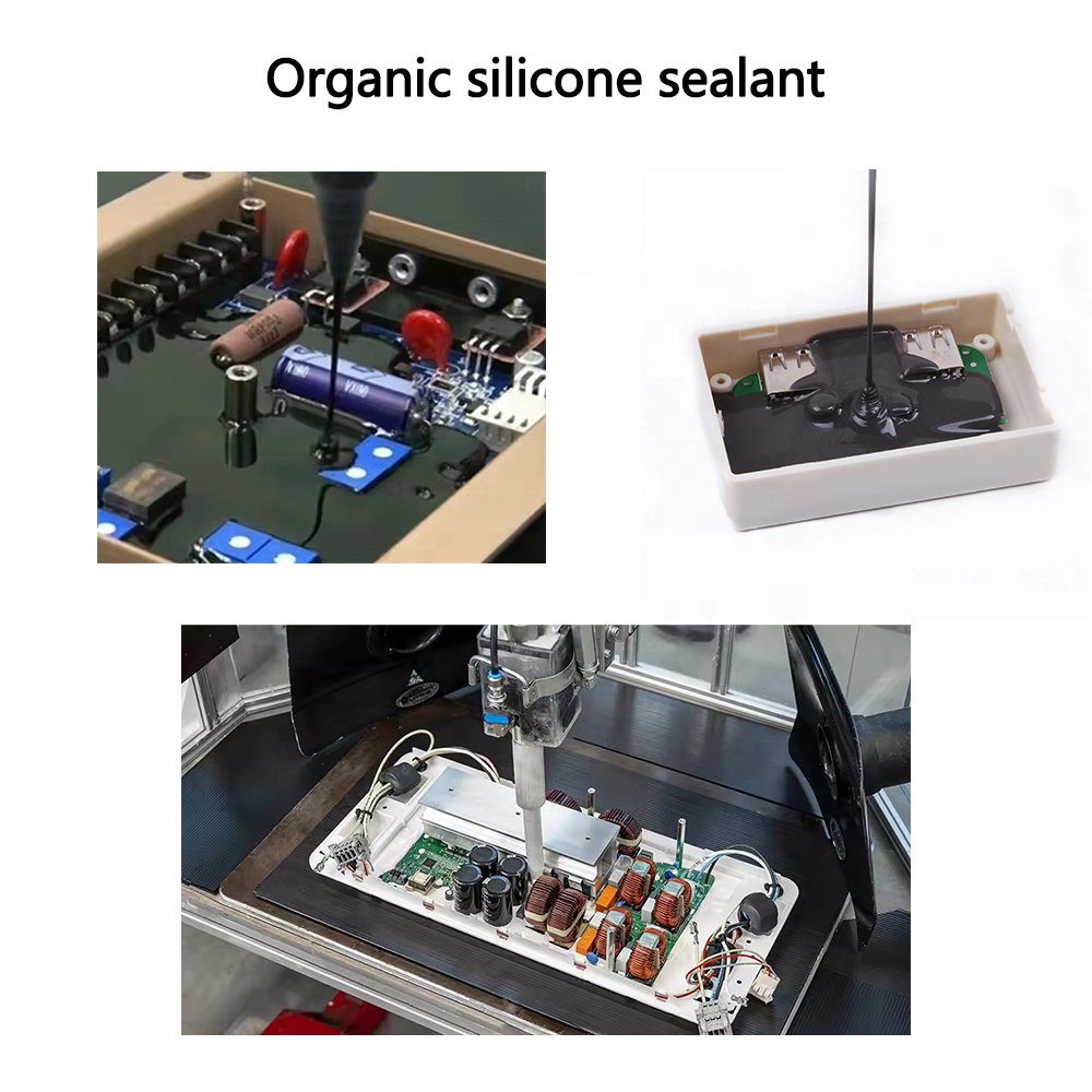 Organic silicon sealant sensor electronic and electrical sealing insulation thermal conductive silicone sealant