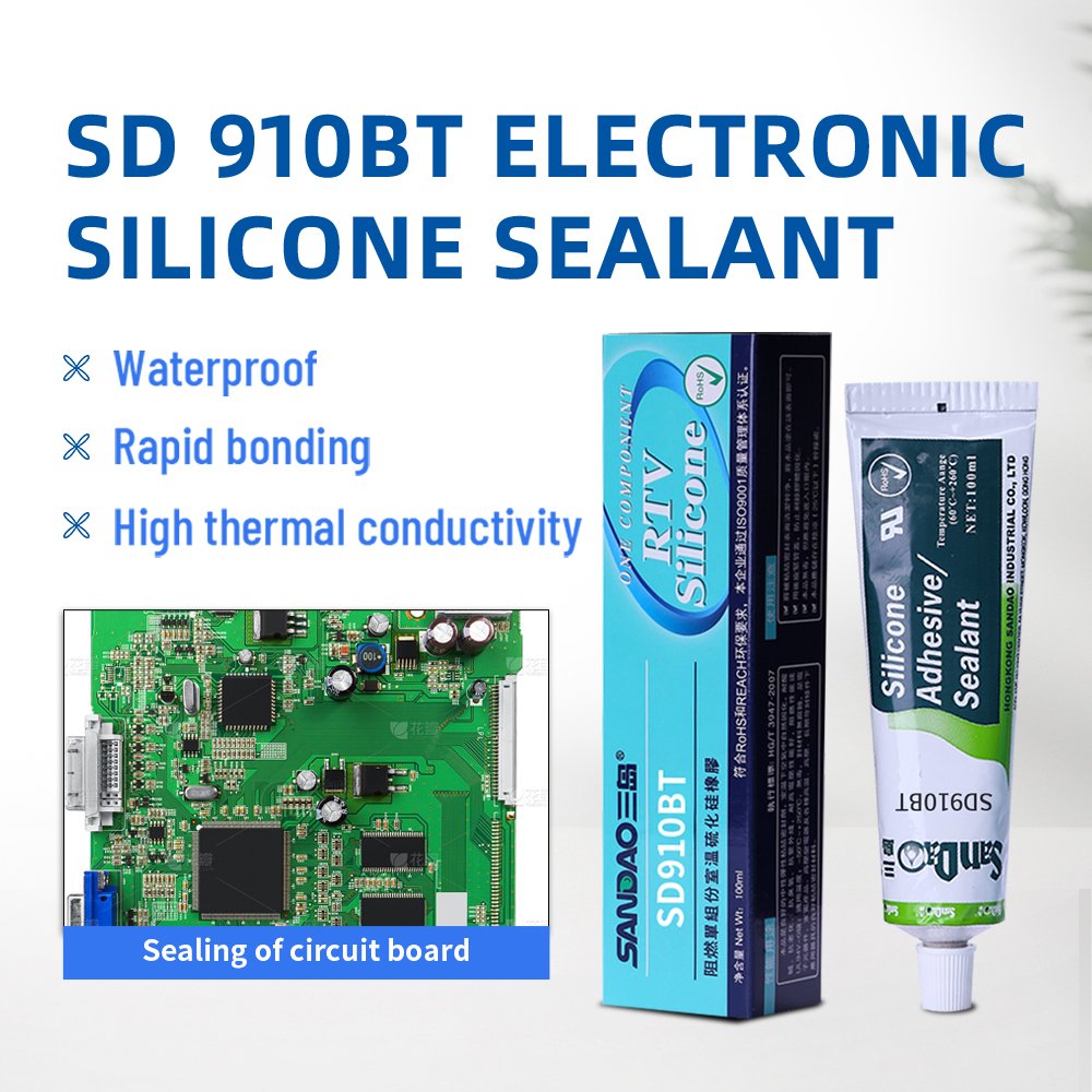 Organic Silicon Sealant Silicone Translucence Electronic Heat-Resistant Silicone Adhesive For Electronic LED