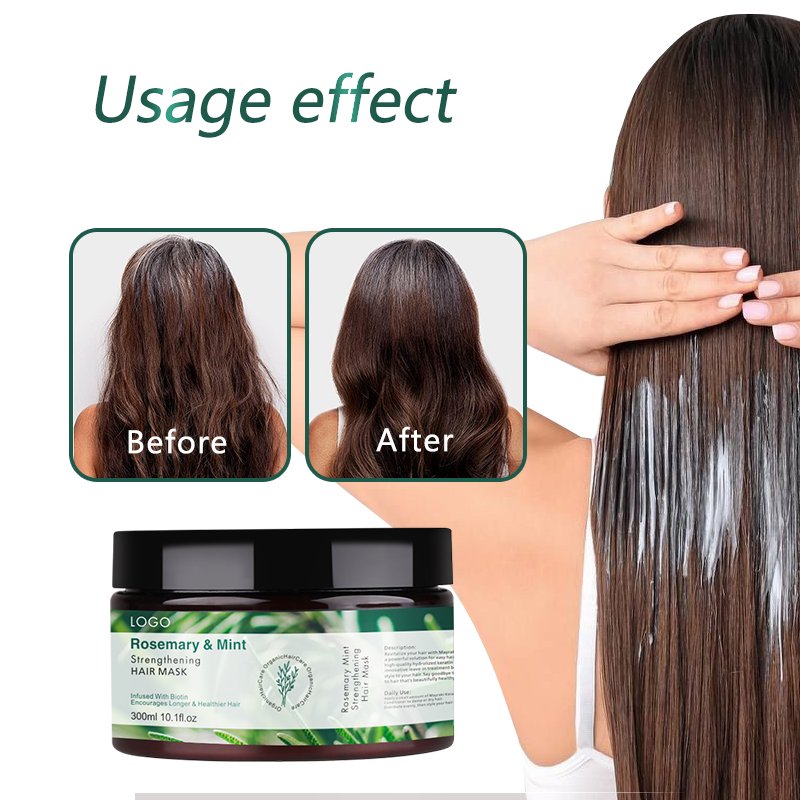 professional wholesale wig anti hair loss batana mint rosemary oil shampoo and conditioner for hotel supplies