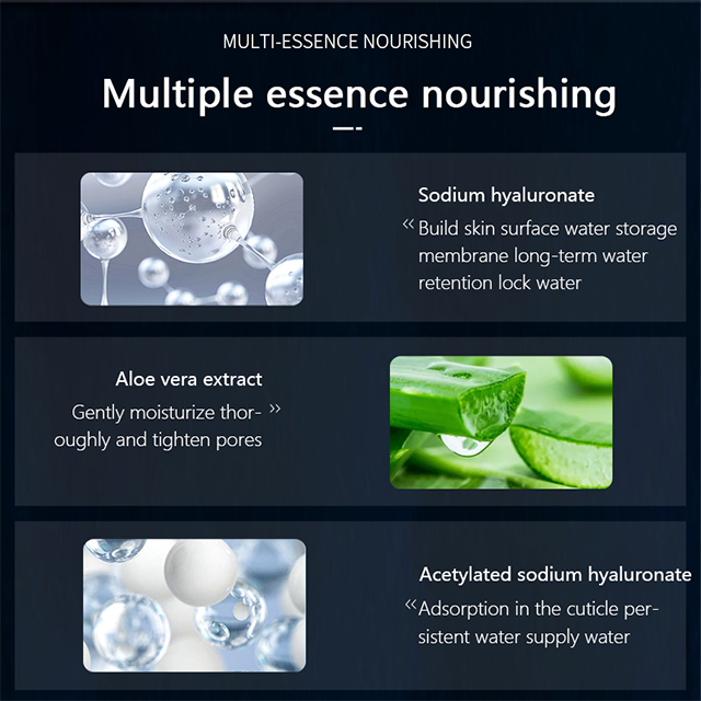 OEM Moisturizing Face Cleanser Face Cream Lotion Oil Facial Organic Men Skin Care Set Skincare Private Label