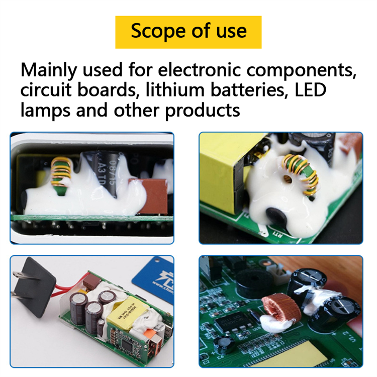 712 touch type organic silicone photovoltaic module, instrument and motor adhesive sealant, resistant to cold, heat and aging