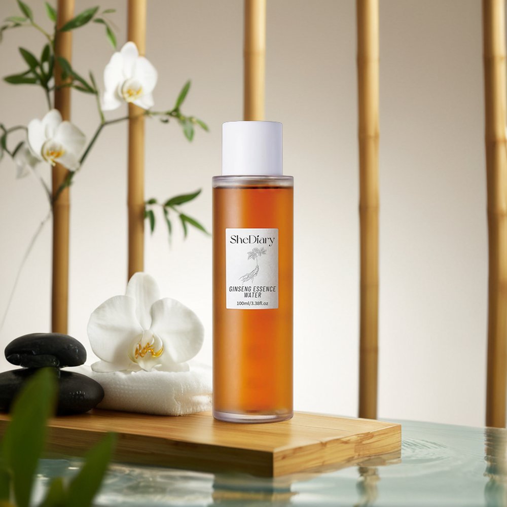Beauty Of SheDiary Ginseng Essence 100ml Toner Hanbang Essence Water Made In Korea Liquid Vegan Collagen Female Moisturizer