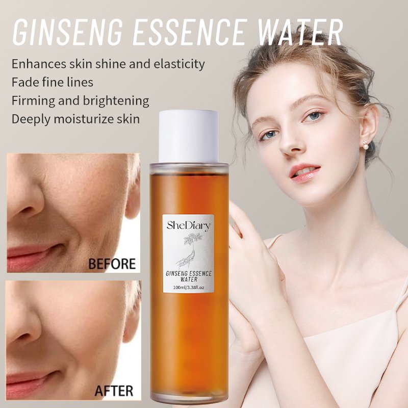 Beauty Of SheDiary Ginseng Essence 100ml Toner Hanbang Essence Water Made In Korea Liquid Vegan Collagen Female Moisturizer