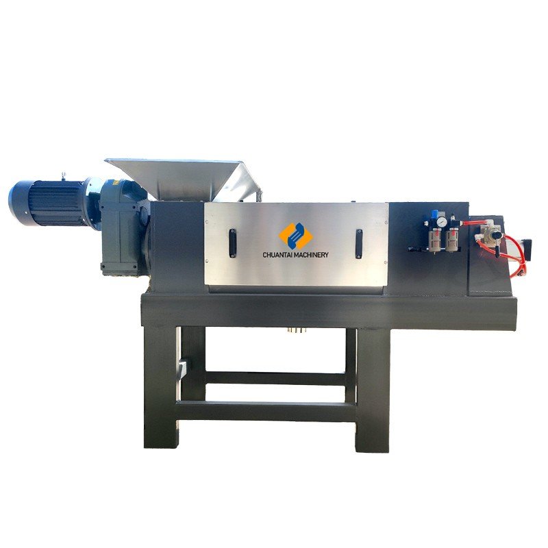 Industrial Commercial Automatic Vegetable And Fruit Washing Machine Orange Juice Production Line Screw Press Machine