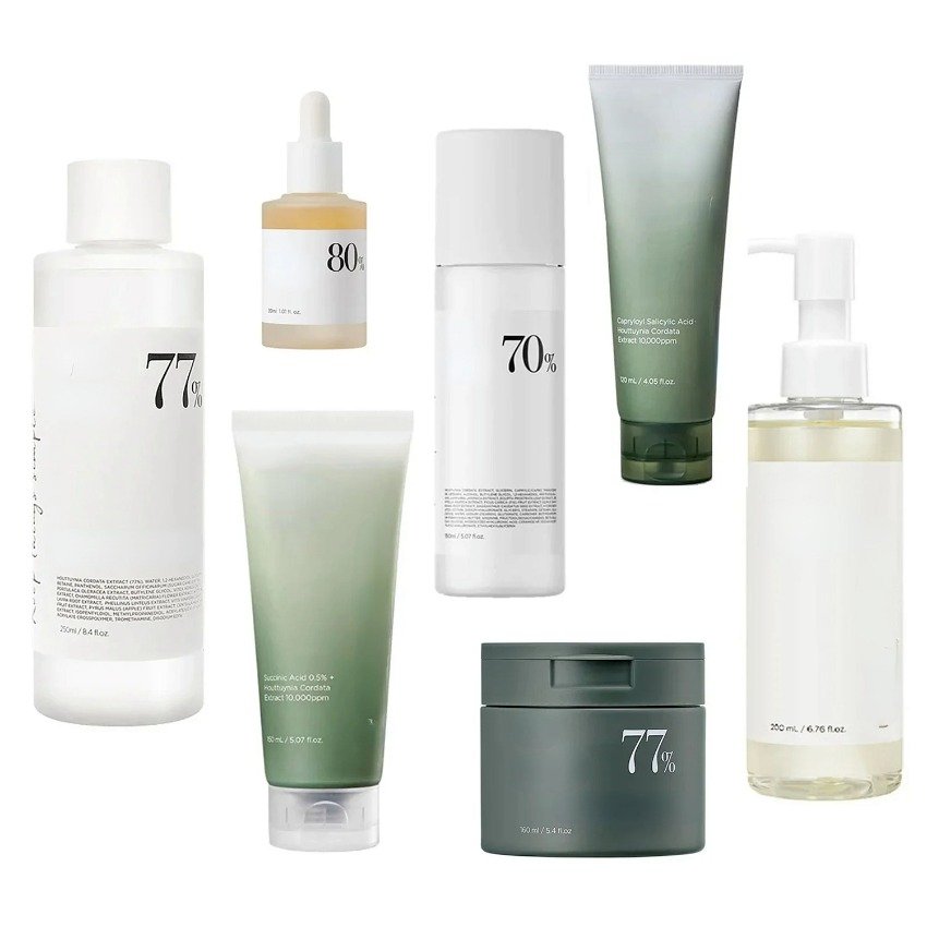 Anuaa products 77% Natural Ingredients Refreshing Hydrating Vegan Toner Anua Skincare Set Refreshing Hydrating Vegan Toner