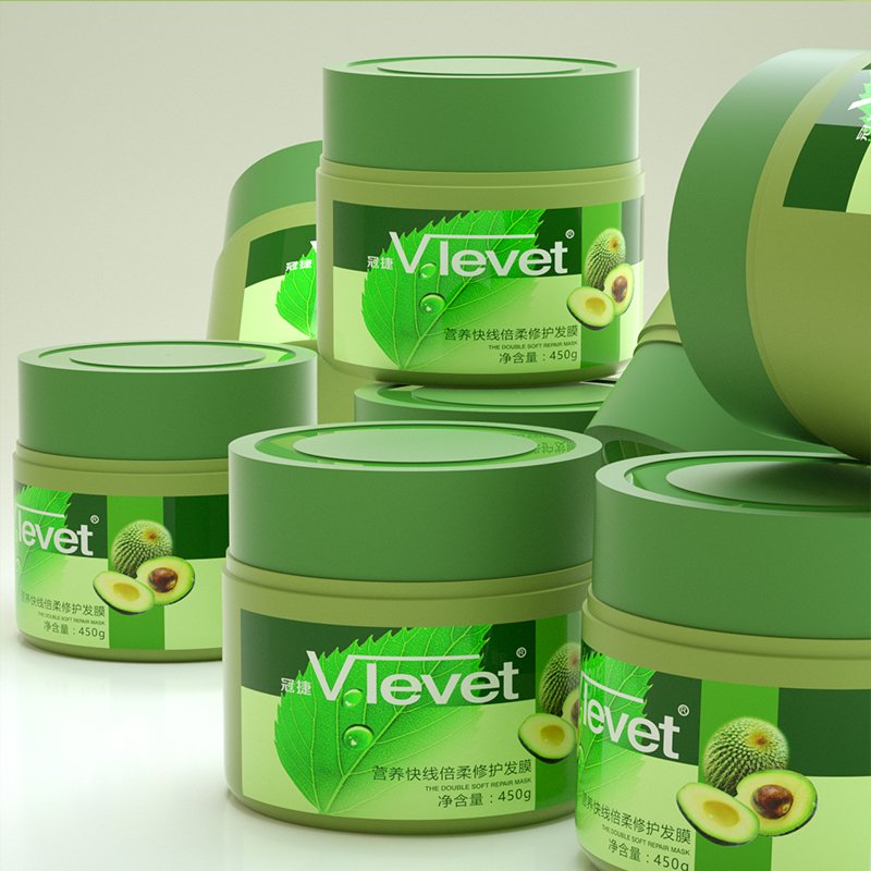Moisturizer Restorative Deep Conditioning Hair Mask Conditioner Leave in Hair Care Mask Avocado for Curly Hair Cream 2-IN-1