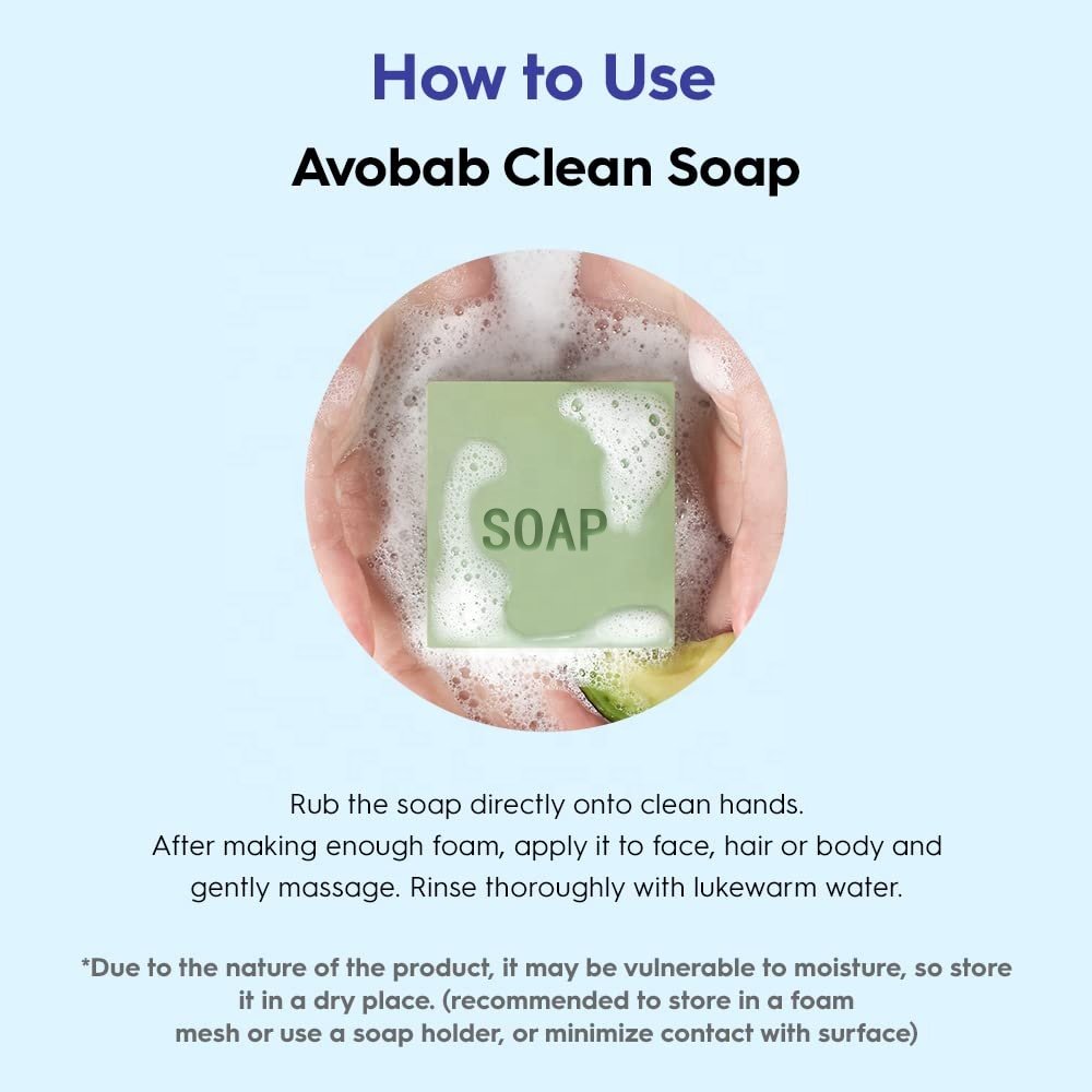 Factory wholesale remove rough skin avocado milk soap natural and chemical-free handmade soap
