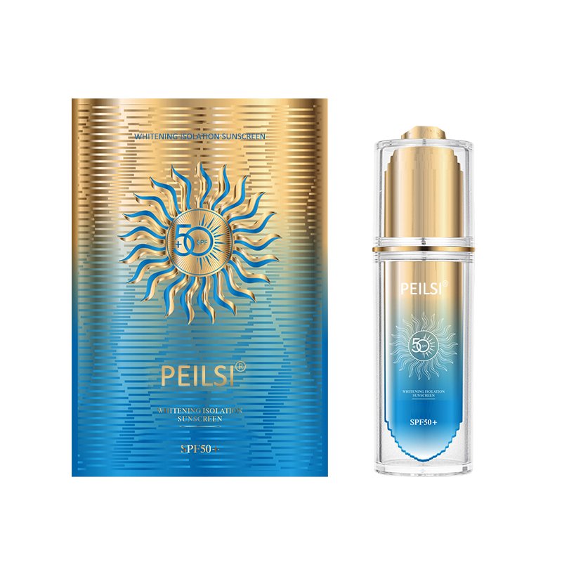 PeilSi OEM/ODM Cheap Price Whitening Moisturizing Sunscreen Cream 30ML Sunscreen SPF 50 Sun Screen Lotion for Face Outdoor