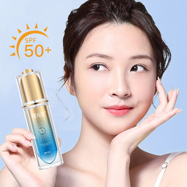 PeilSi OEM/ODM Cheap Price Whitening Moisturizing Sunscreen Cream 30ML Sunscreen SPF 50 Sun Screen Lotion for Face Outdoor